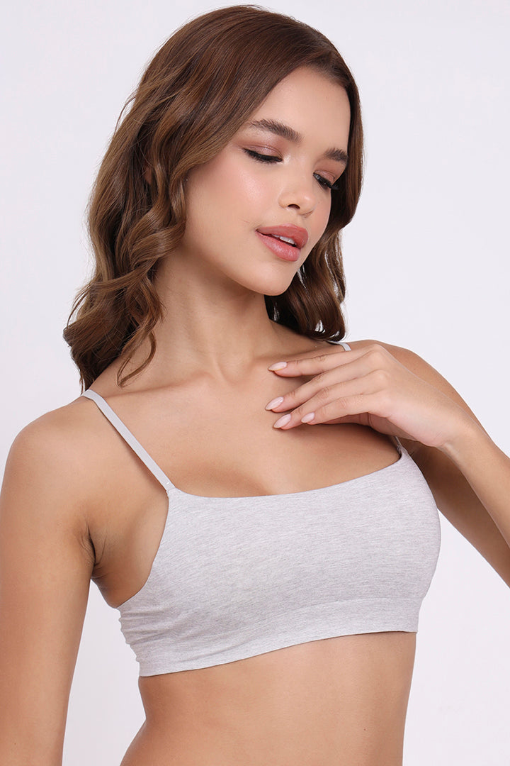 AXTZH Square Neck Bralette BLET X8695-LTGML-CV021