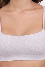 AXTZH Square Neck Bralette BLET X8695-LTGML-CV021