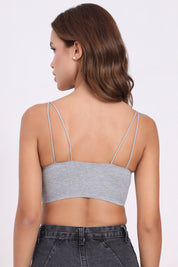 AXTZH Seamless Cotton Bralette BLET X1851-LTGML-CC013
