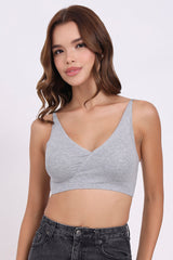 AXTZH Seamless Cotton Bralette BLET X1851-LTGML-CC013