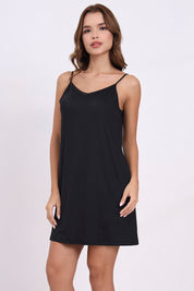 AXTZH Adjustable Strap Camisole X1859-BLACK-H7L