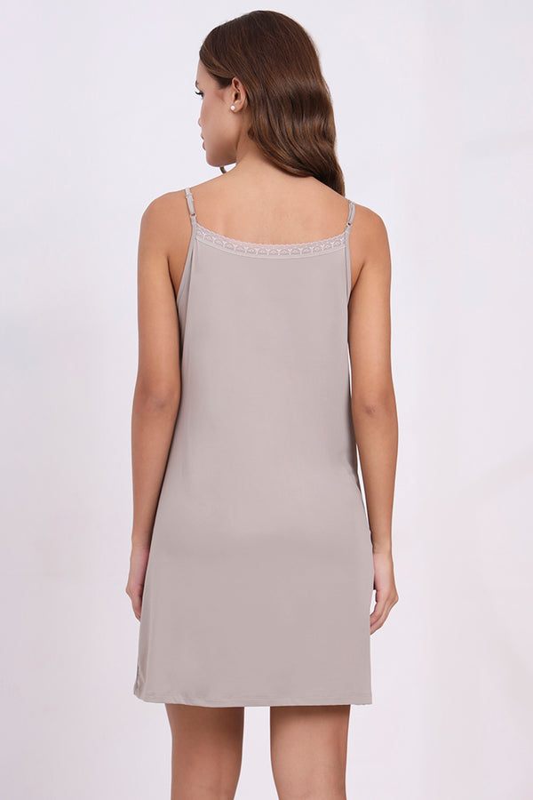 AXTZH Adjustable Strap Camisole X1859-MOCHA-H7L