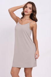 AXTZH Adjustable Strap Camisole X1859-MOCHA-H7L