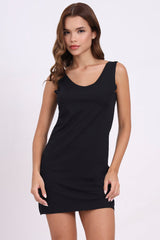 AXTZH Seamless Everyday Cami Dress X0850-BLACK-G5P