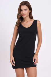 AXTZH Seamless Everyday Cami Dress X0850-BLACK-G5P