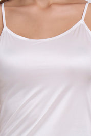 AXTZH Silky V-Neck Camisole X3306-WHITE-H1S