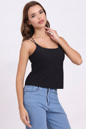 AXTZH Strappy Everyday Bralette BLET X1112-BLACK-CP023