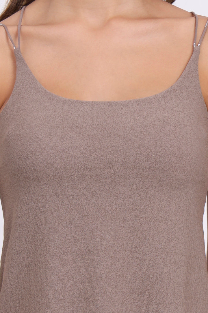 AXTZH Strappy Everyday Bralette BLET X1112-MOCHA-CP023