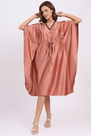 ANGELS Drawstring Waist Satin NIGHTWEAR AG0710-TERRACOTTA-F8S