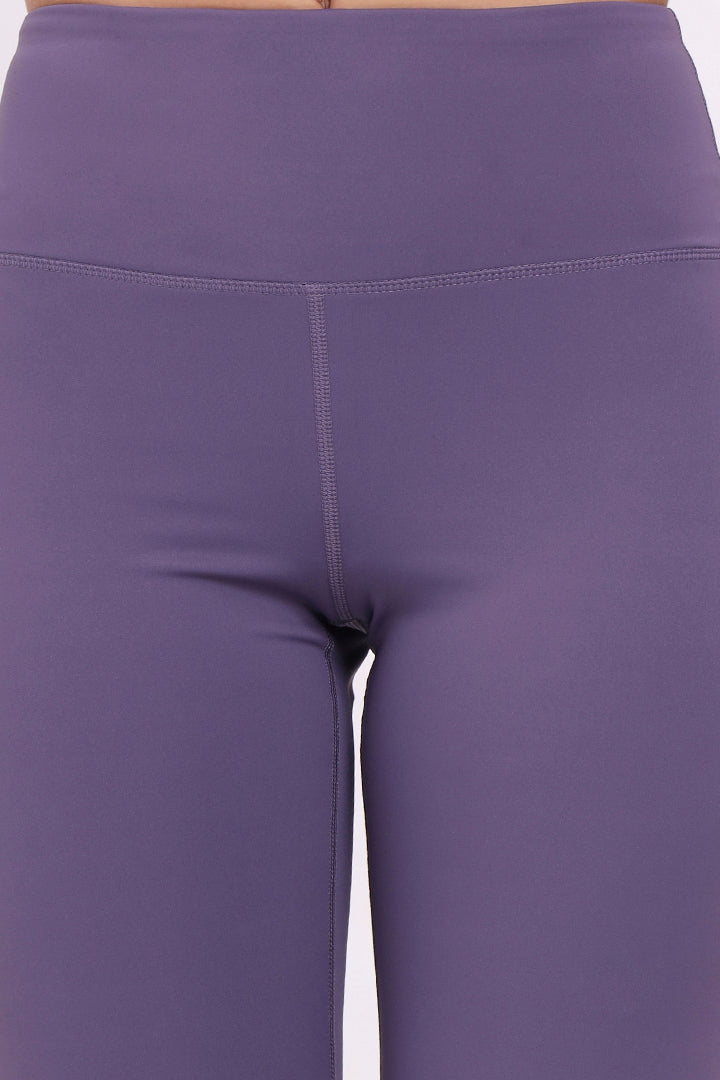 AXTZH Women’s High-Waist Flared Pants OUTER X0303-HEATHER-ADF