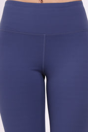 AXTZH Women’s High-Waist Flared Pants OUTER X0303-NAVY-ADF