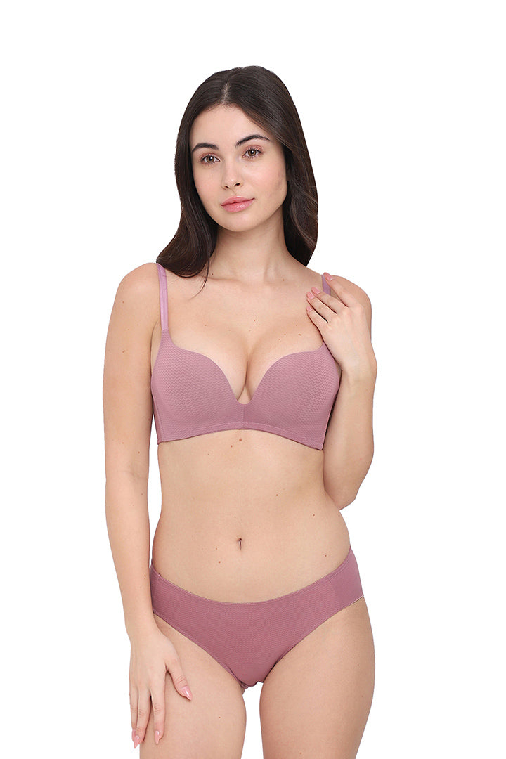 WACOAL BRA BI05G01 DO Women’s-Dreamy-Curve- Padded Non-wired 3/4th-Cup Everyday wear Push-up-Bra-Pink