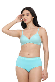 WACOAL BRA-852189 Perfect Padded Non-wired 3/4th Cup Medium Coverage Seamless T-Shirt Bra