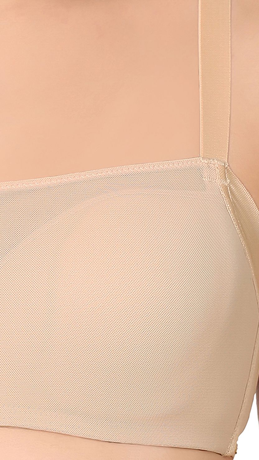 Padded Wired Mesh Full Coverage Bra