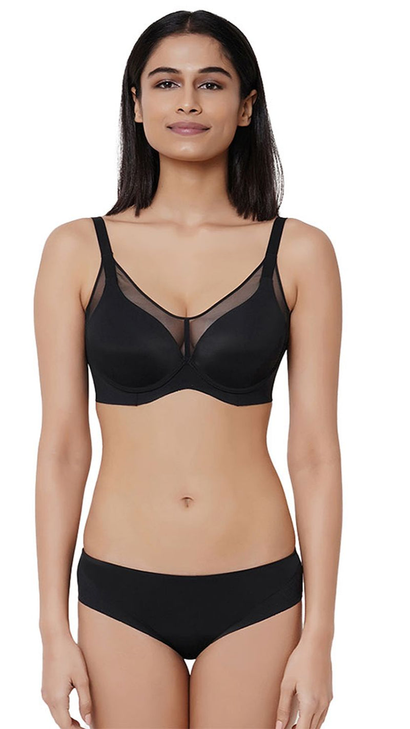 Wacoal Padded Non-Wired T-Shirt Bra Mesh Fit