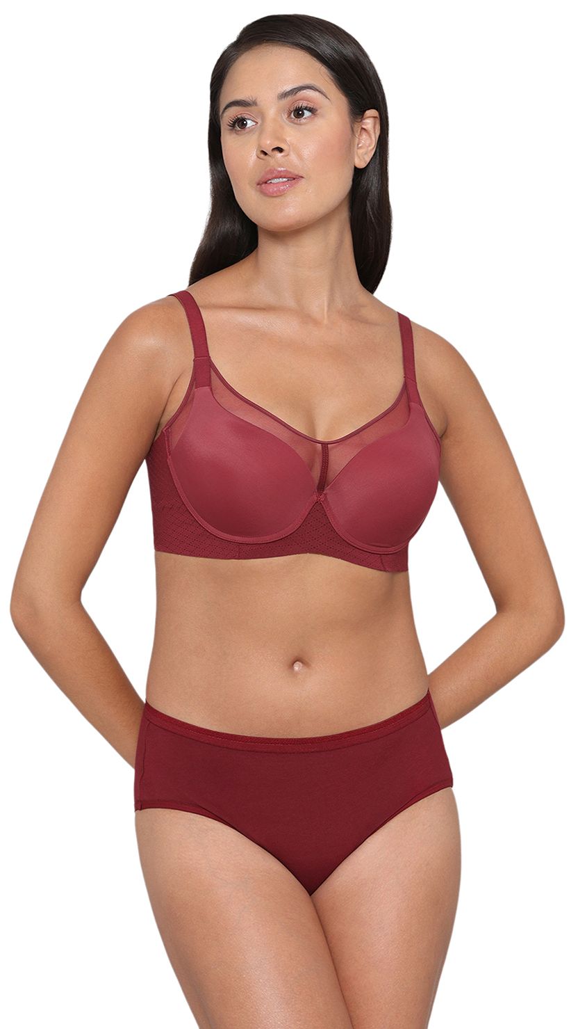 Wacoal Padded Non-Wired T-Shirt Bra Mesh Fit
