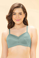 AMANTE BRA -BRA103401-ICEBERG GREEN Uni-flex Padded Non-Wired T-shirt Bra