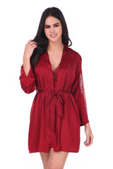 AXTZH-XNTSTSSATRD003 Scarlet luxuriously smooth satin gown with a sexy fit and soft feel