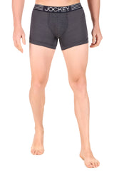 Jockey-MM05 Microfiber Mesh Elastane Stretch Performance Trunk with StayDry Technology -TNAVY