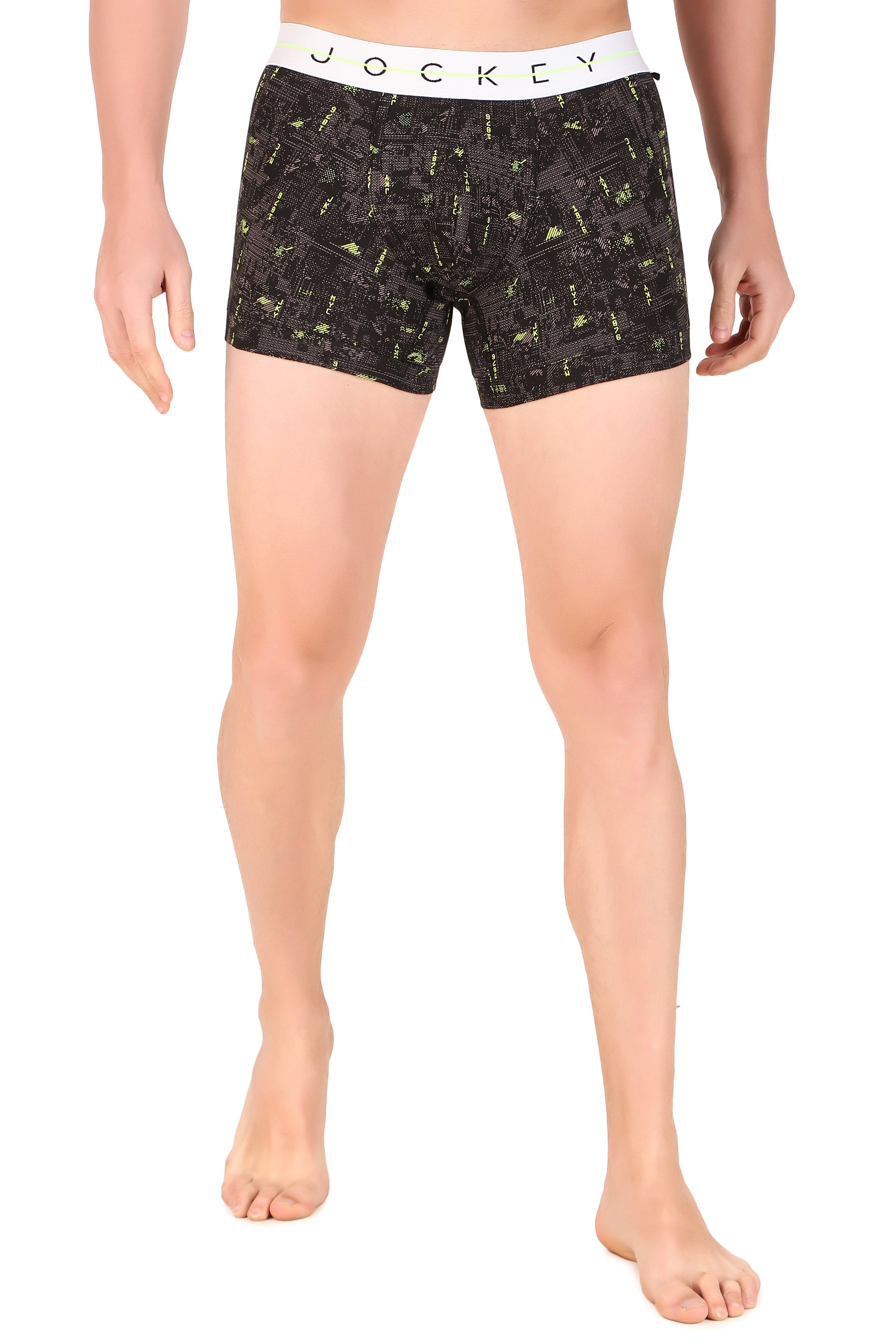 Jockey-NY02 Super Combed Cotton Elastane Printed Trunk with Ultrasoft Waistband