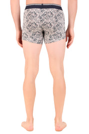 Jockey-US63 Super Combed Cotton Elastane Stretch Printed Trunk with Ultrasoft Waistband