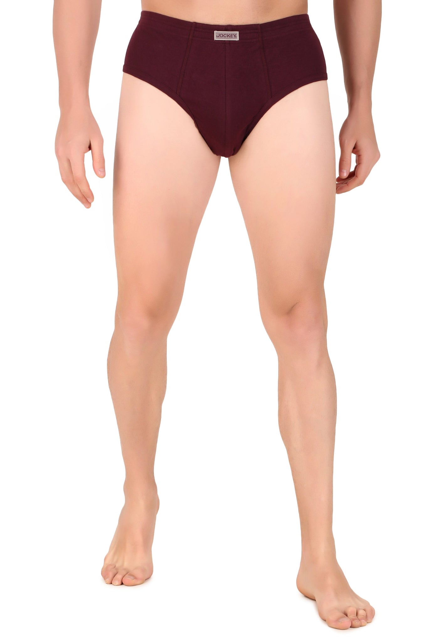 Jockey-1009 Super Combed Cotton Rib Solid Brief with StayFresh Treatment