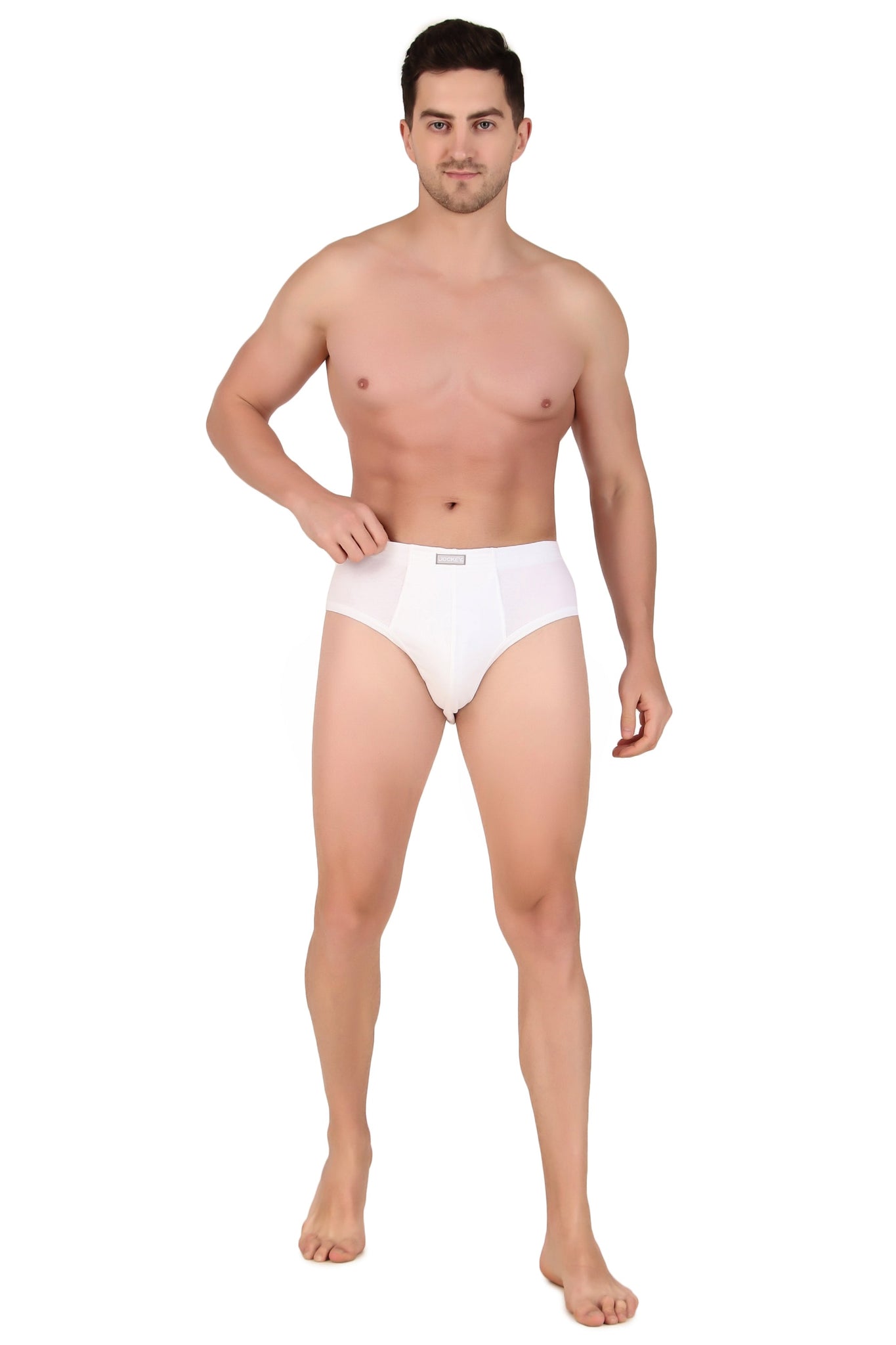 Jockey-1009 Super Combed Cotton Rib Solid Brief with StayFresh Treatment