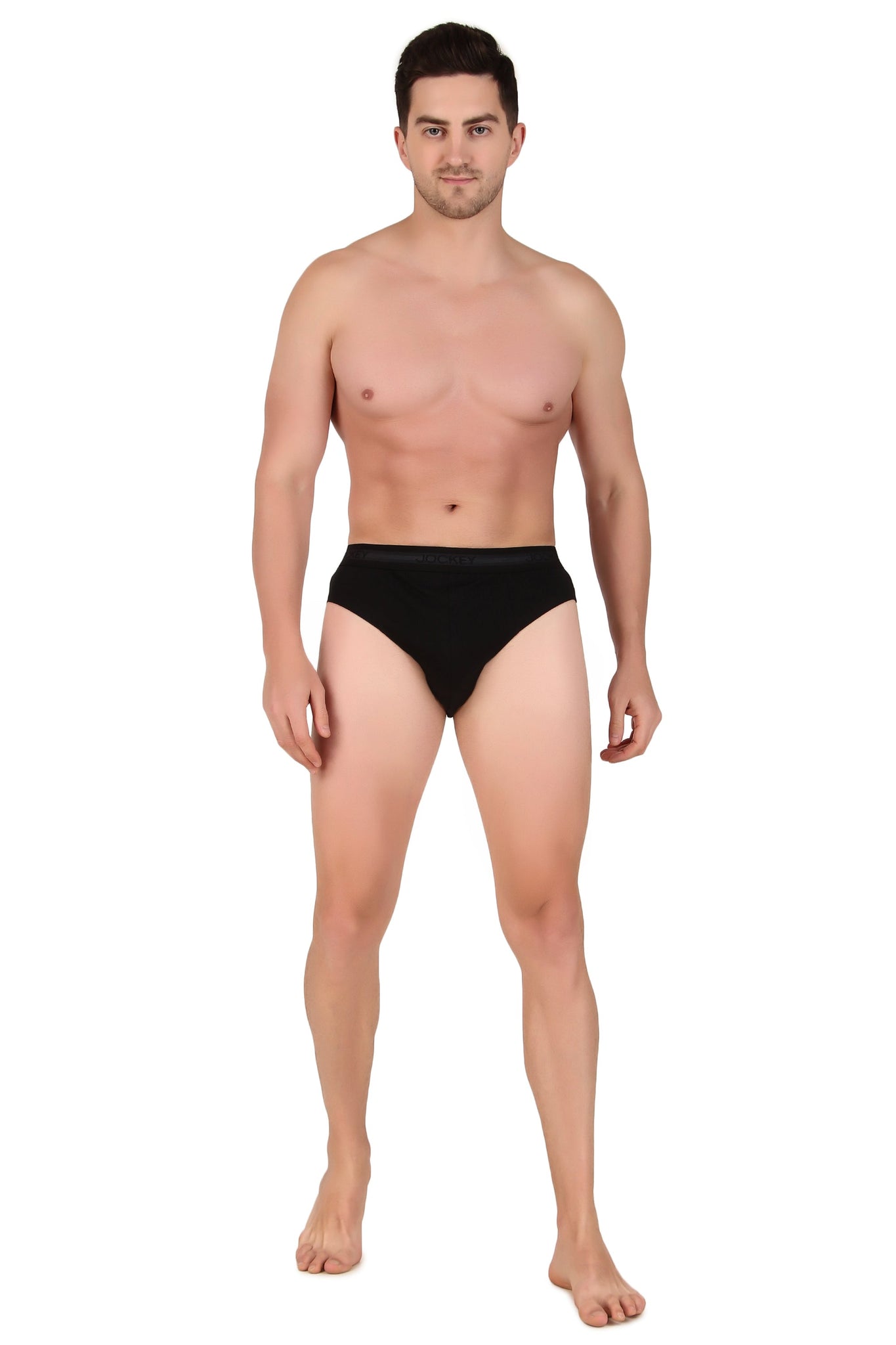 Jockey-1010 Super Combed Cotton Solid Brief with Stay Fresh Treatment