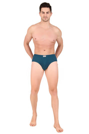 Jockey-8035 Super Combed Cotton Solid Brief with Ultrasoft Concealed Waistband