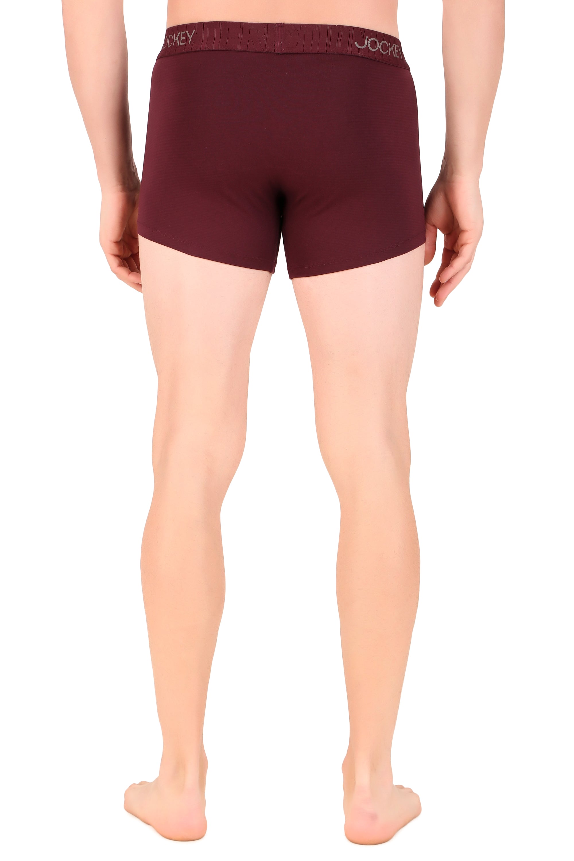 Jockey-IC32 Supima Cotton Elastane Stretch Solid Trunk with Ultrasoft Waistband