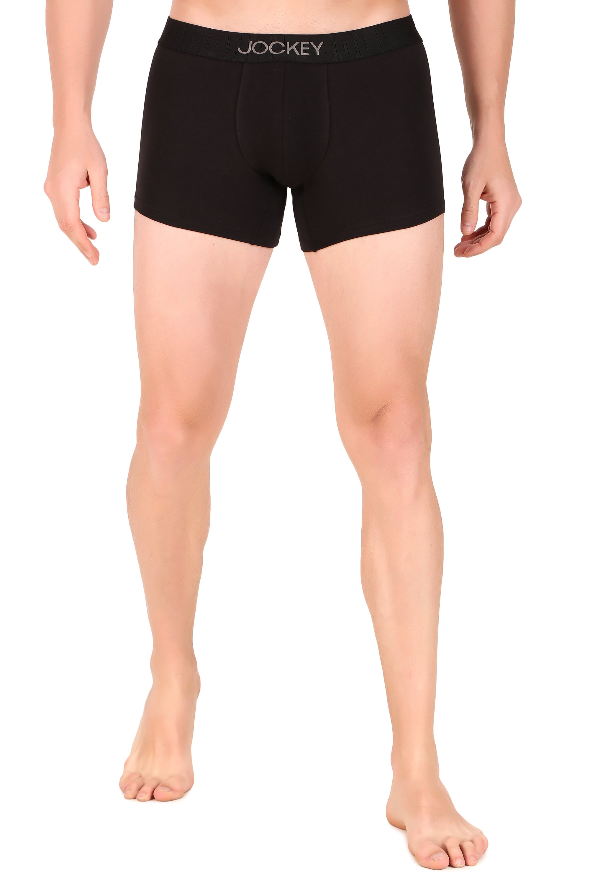 Jockey-IC32 Supima Cotton Elastane Stretch Solid Trunk with Ultrasoft Waistband