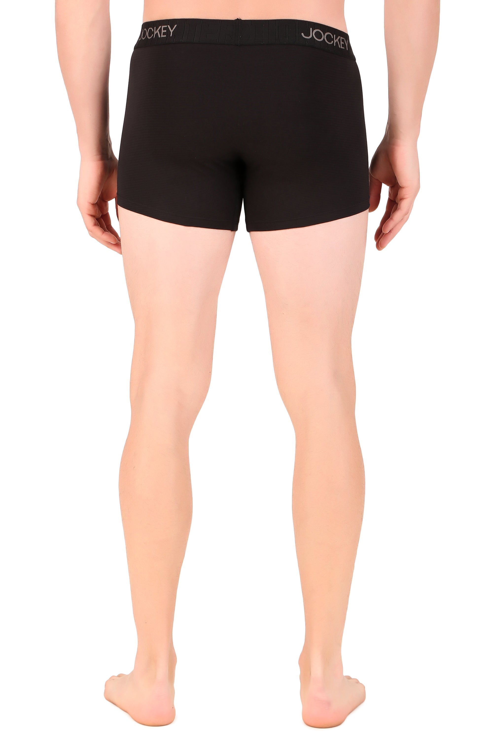 Jockey-IC32 Supima Cotton Elastane Stretch Solid Trunk with Ultrasoft Waistband