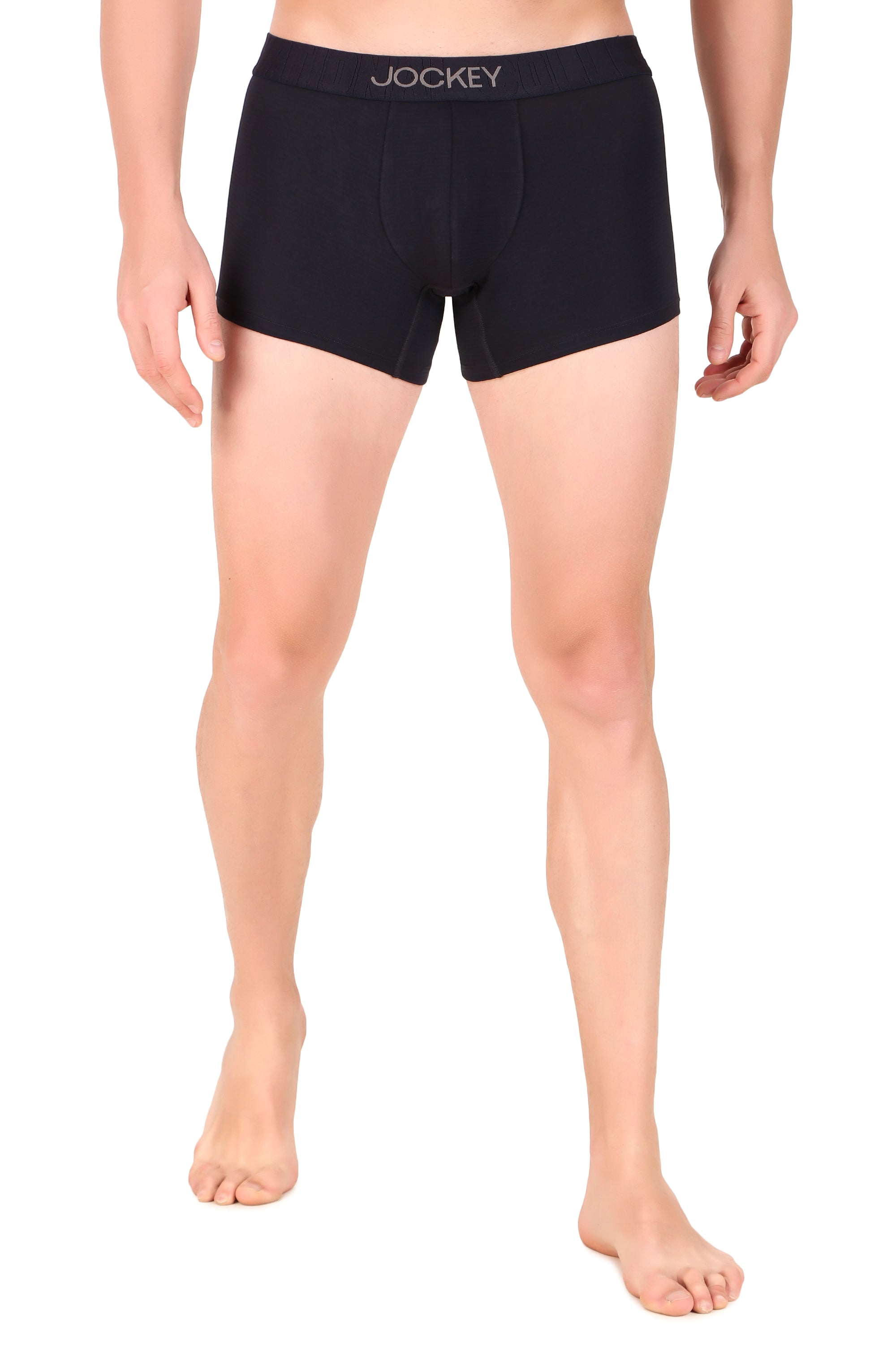 Jockey-IC32 Supima Cotton Elastane Stretch Solid Trunk with Ultrasoft Waistband