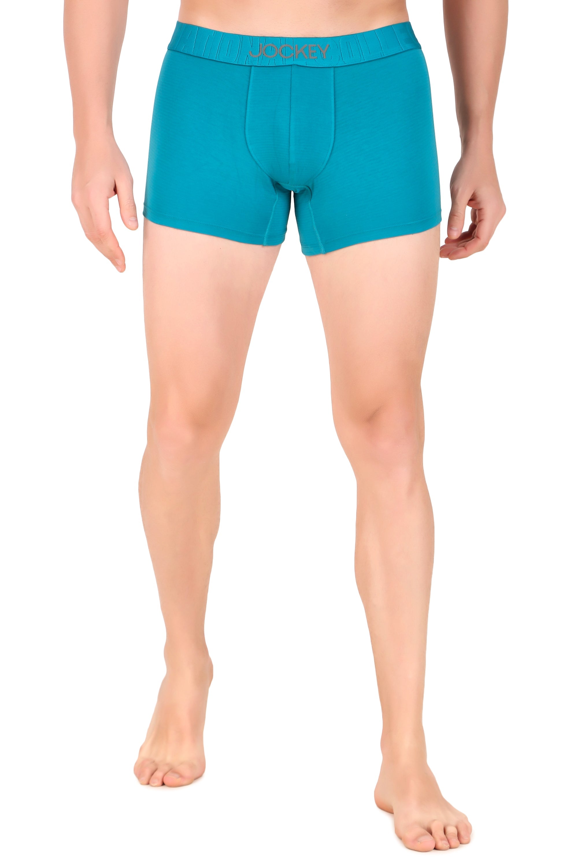 Jockey-IC32 Supima Cotton Elastane Stretch Solid Trunk with Ultrasoft Waistband