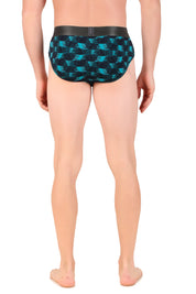 Jockey-IC29 Tactel Microfiber Elastane Stretch Printed Brief with Moisture Move Properties