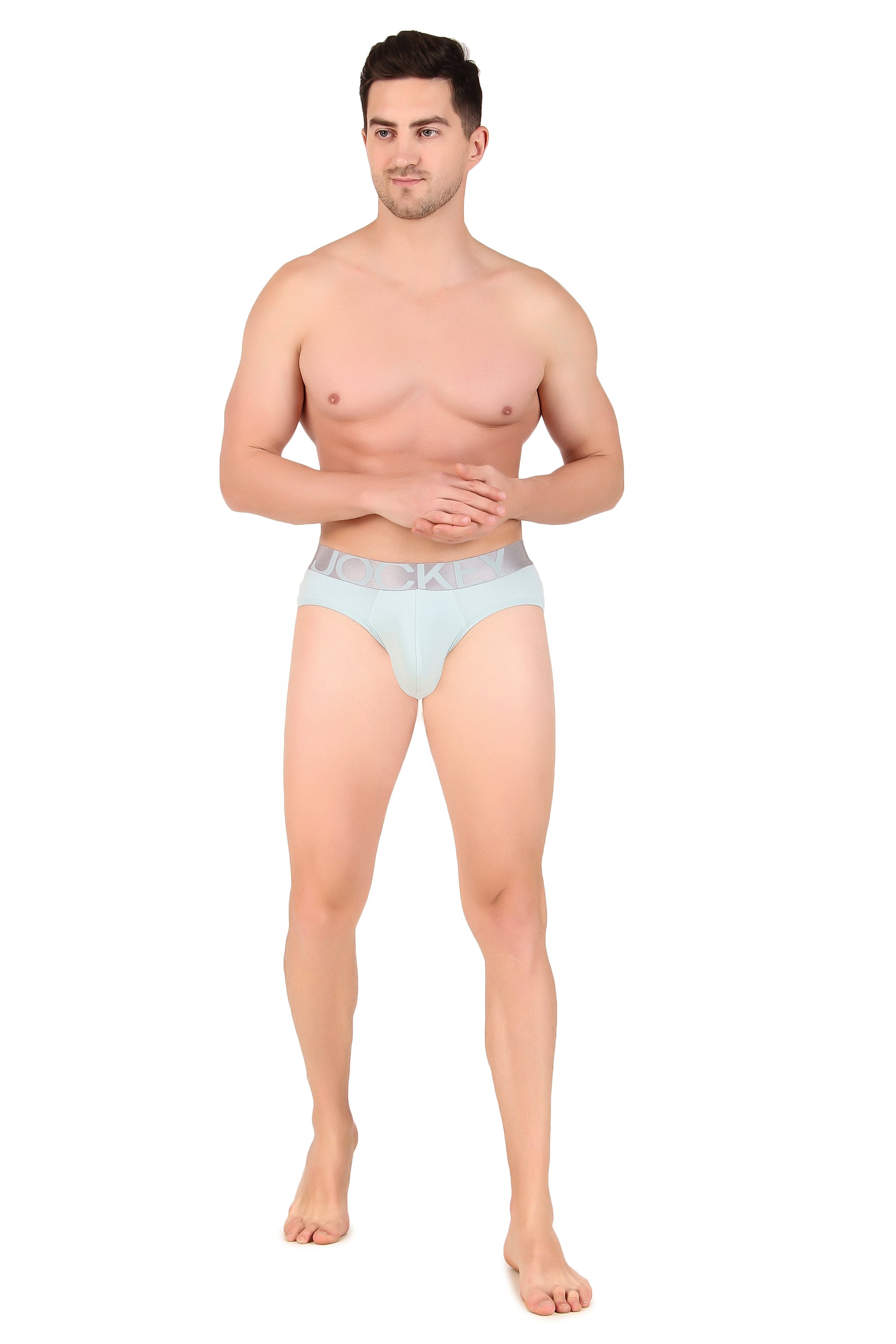 Jockey-IC27 Tactel Microfiber Elastane Stretch Solid Brief with Moisture Move Properties