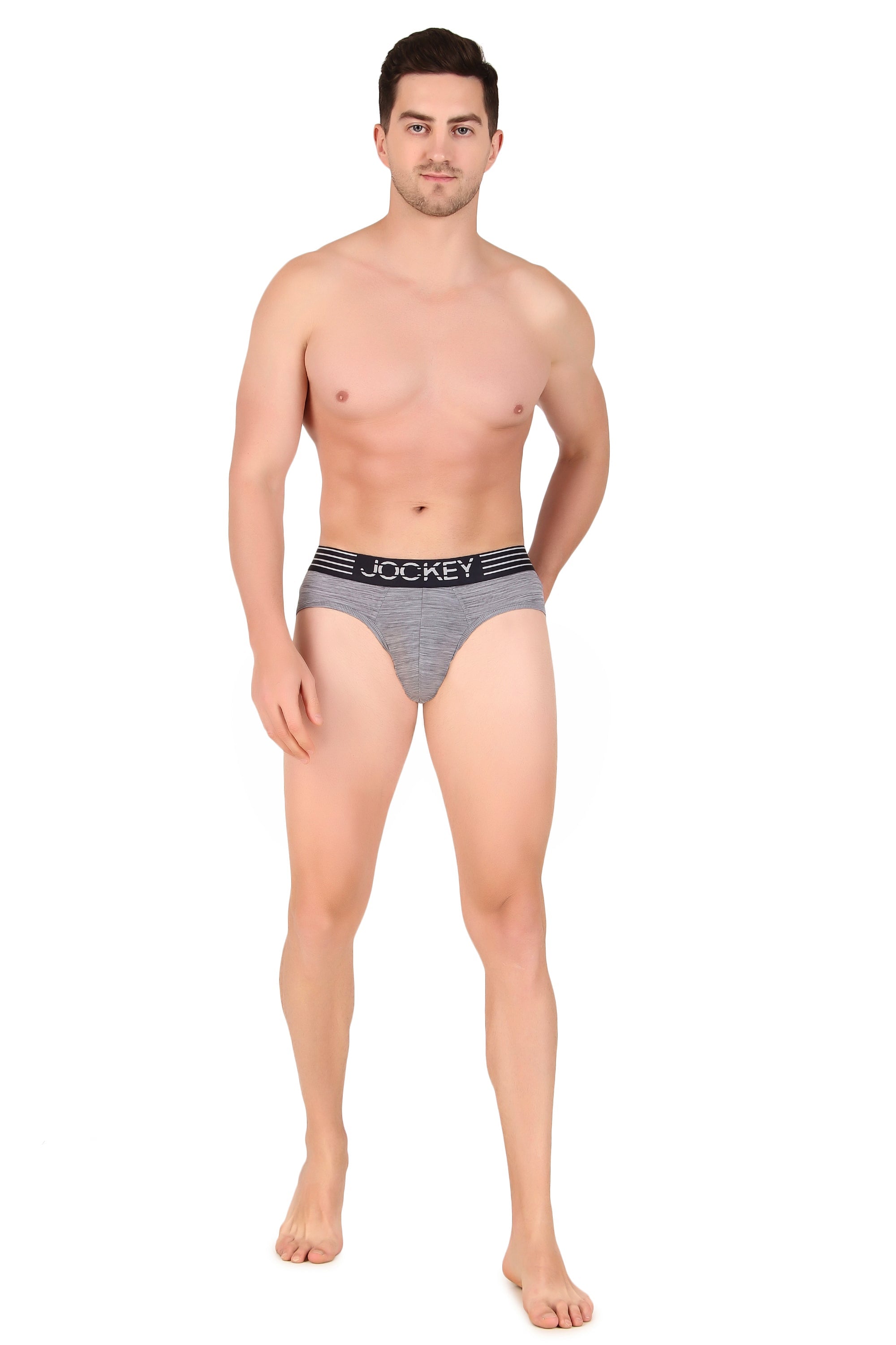 Jockey-MM04 Microfiber Mesh Elastane Stretch Performance Brief with StayDry Technology