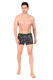 Jockey-MM08 Microfiber Mesh Elastane Stretch Printed Performance Trunk with StayDry Technology