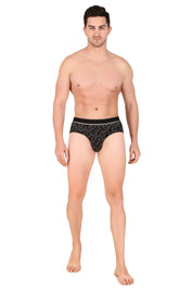 Jockey-HG29 Tencel Micro Modal Elastane Stretch Printed Brief with Natural StayFresh Properties