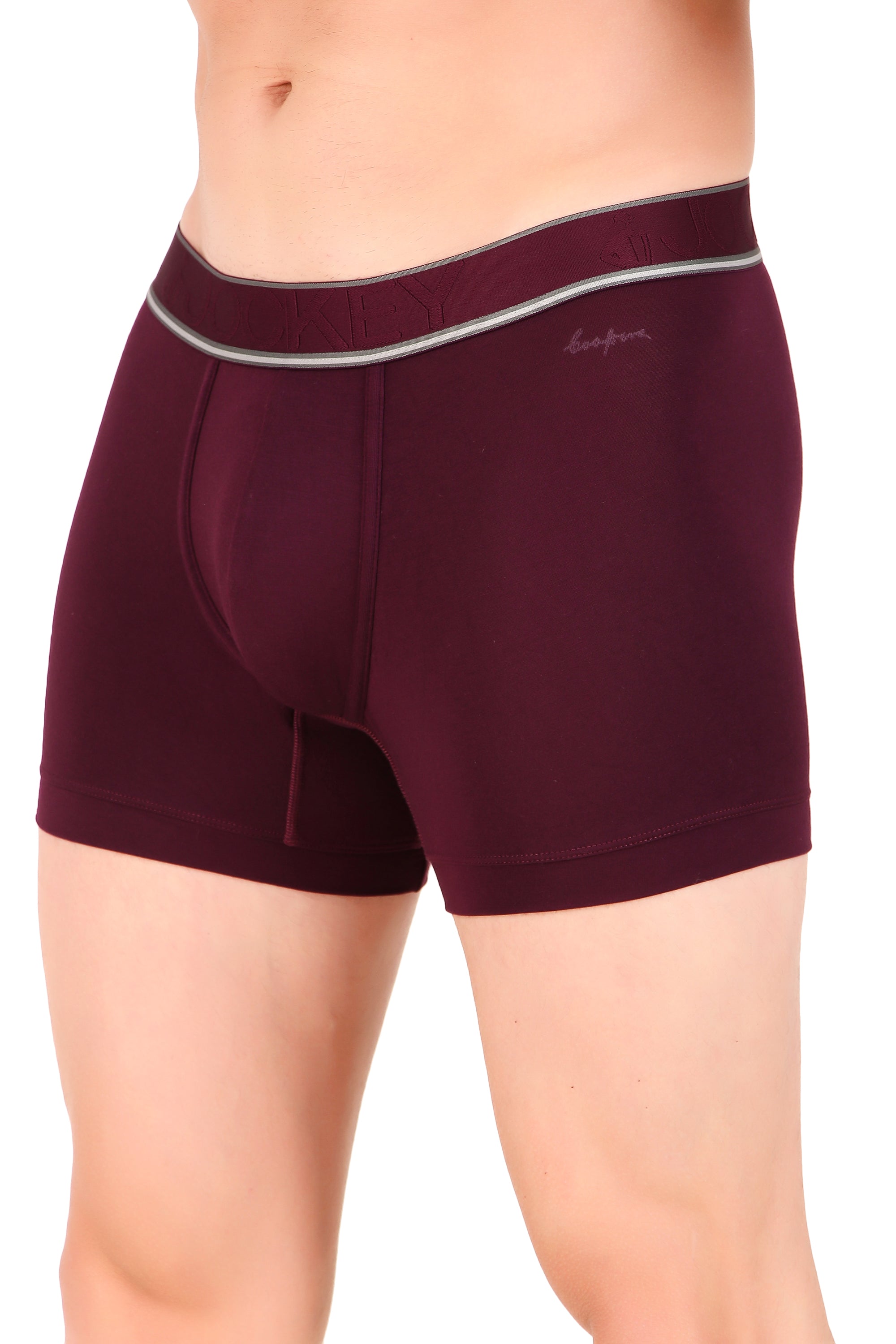 Jockey-HG16 Tencel Micro Modal Elastane Stretch Solid Trunk with Natural StayFresh Properties