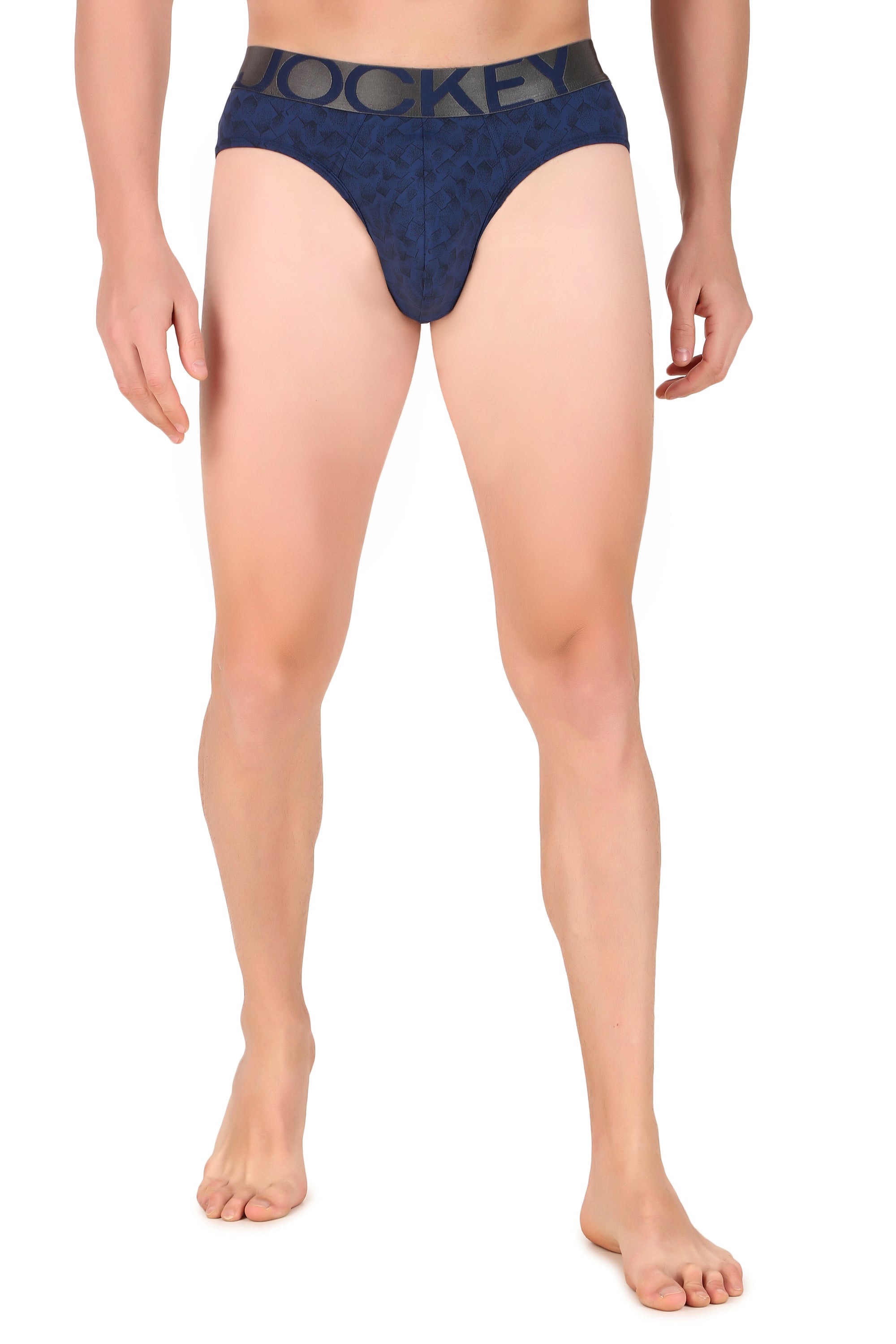 Jockey-IC29 Tactel Microfiber Elastane Stretch Printed Brief with Moisture Move Properties