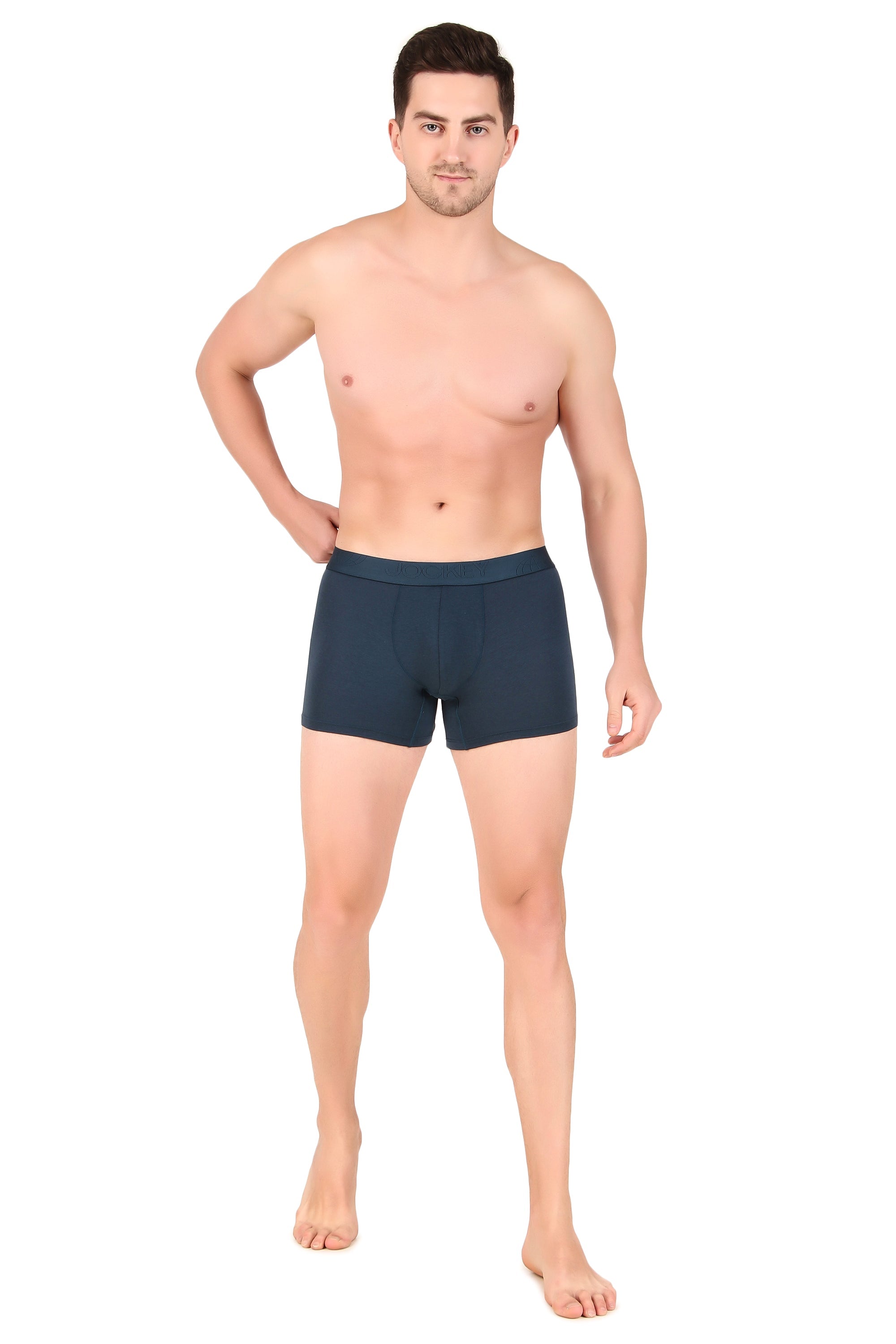 Jockey-IC25 Tencel Micro Modal Cotton Elastane Stretch Solid Trunk with Natural StayFresh Properties