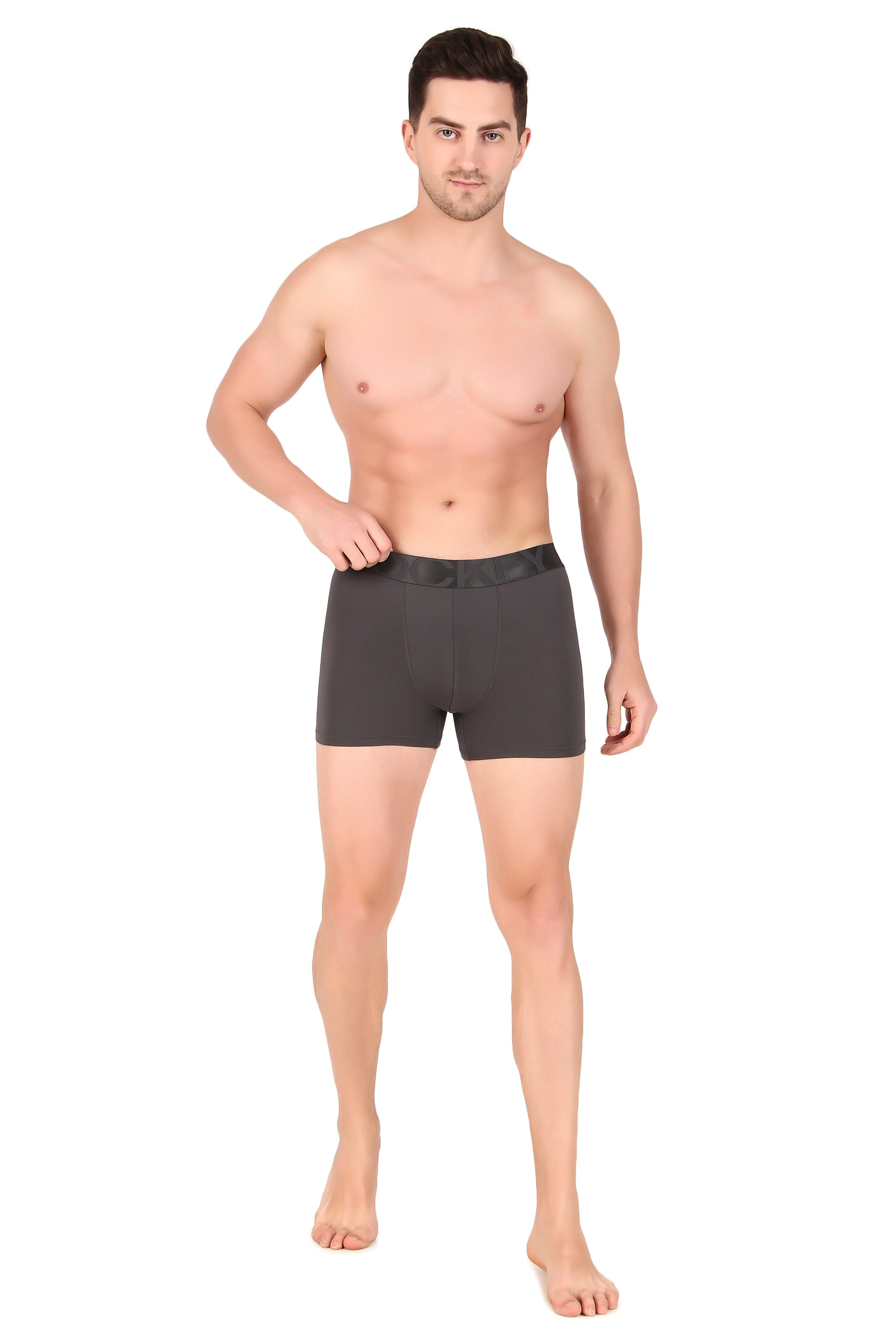 Jockey-IC28 Tactel Microfiber Elastane Stretch Solid Trunk with Moisture Move Properties