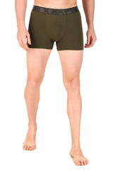 Jockey-IC28 Tactel Microfiber Elastane Stretch Solid Trunk with Moisture Move Properties -FORNT