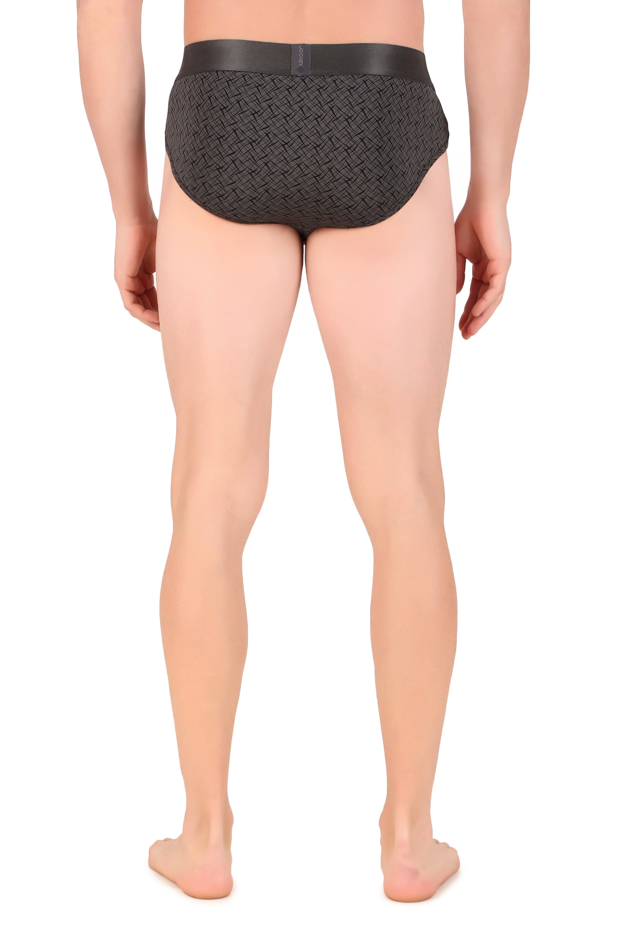 Jockey-IC29 Tactel Microfiber Elastane Stretch Printed Brief with Moisture Move Properties