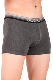 Jockey-US20 Super Combed Cotton Elastane Stretch Solid Trunk with Ultrasoft Waistband