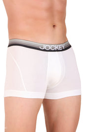 Jockey-US20 Super Combed Cotton Elastane Stretch Solid Trunk with Ultrasoft Waistband