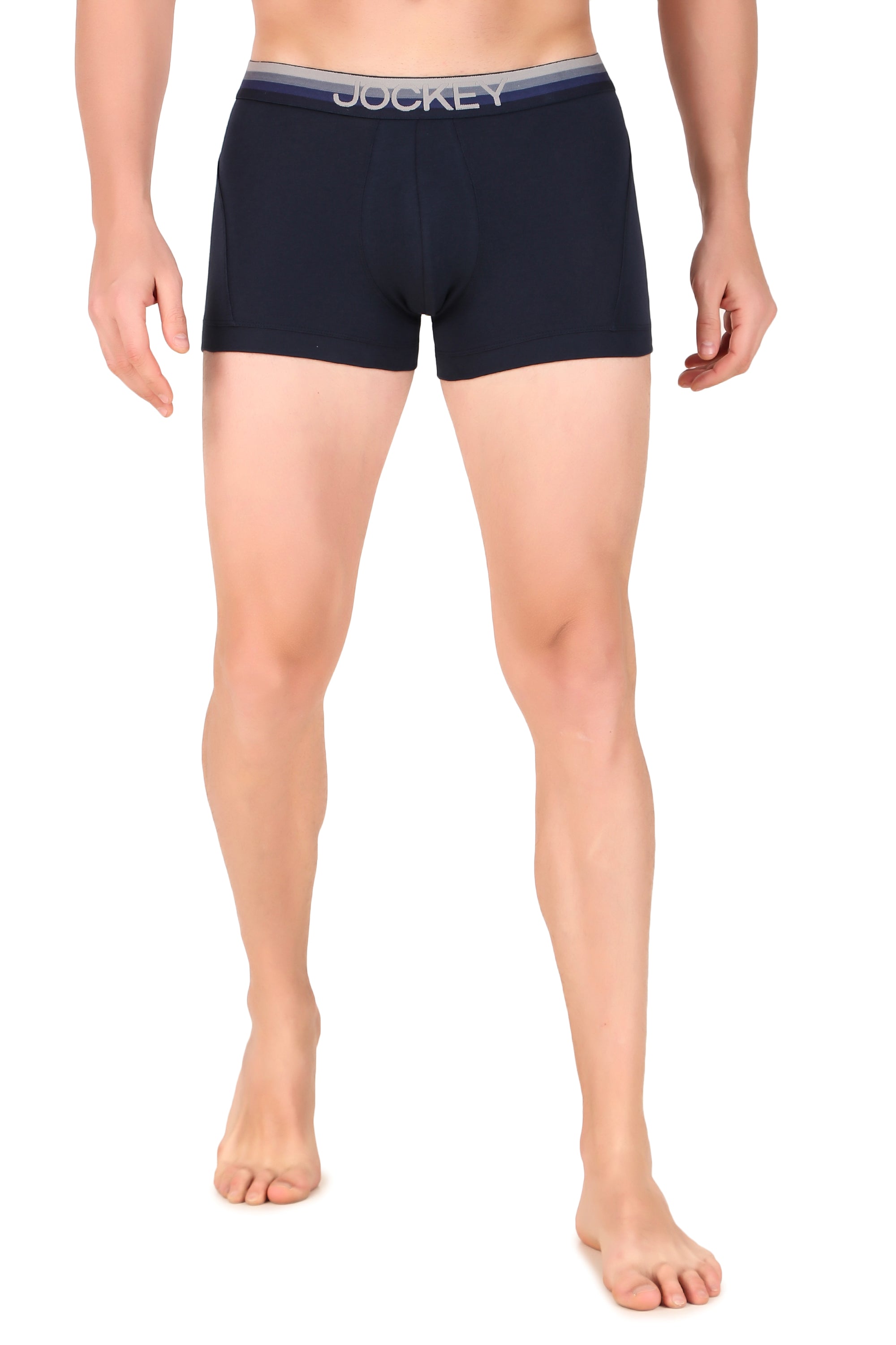 Jockey-US20 Super Combed Cotton Elastane Stretch Solid Trunk with Ultrasoft Waistband