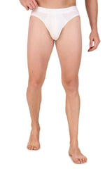 Jockey-IC24 Tencel Micro Modal Cotton Elastane Stretch Solid Brief with Natural StayFresh Properties -WHITE