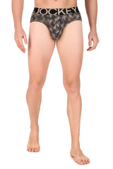 Jockey-IC29 Tactel Microfiber Elastane Stretch Printed Brief with Moisture Move Properties -JBEPR